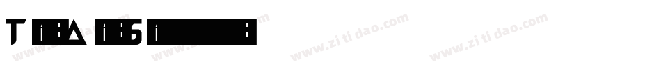 The Art Show字体转换